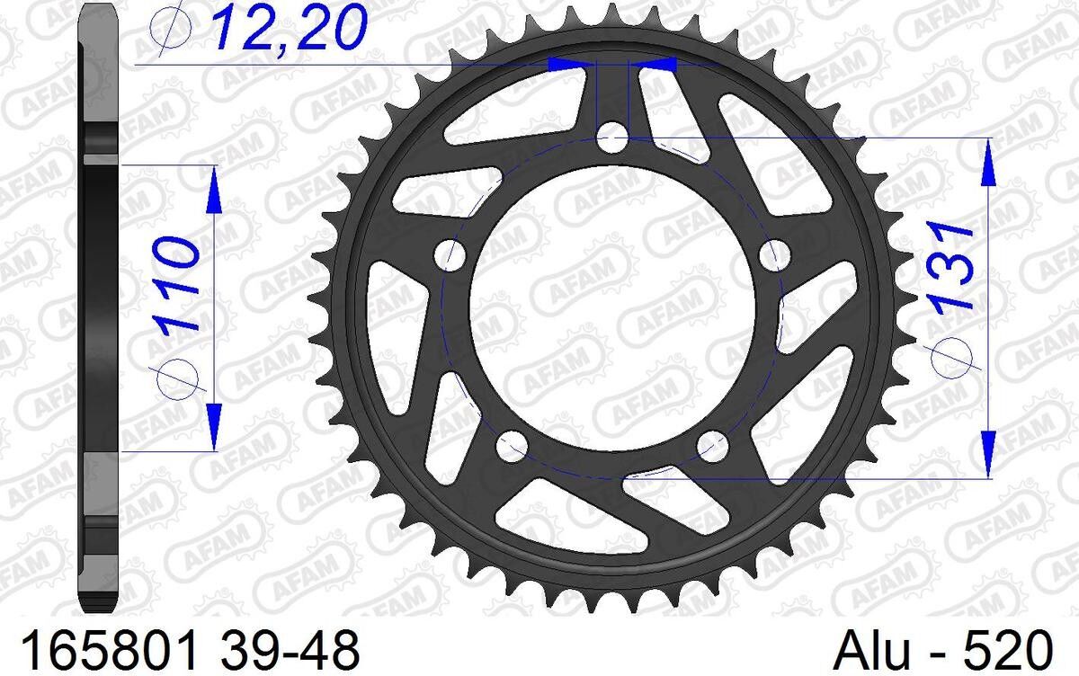 AFAM 165801-45 Chain Sprocket
