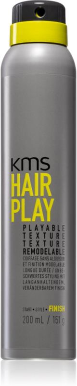 KMS Hair Play Playable Texture laque cheveux pour une fixation longue durée 200 ml
