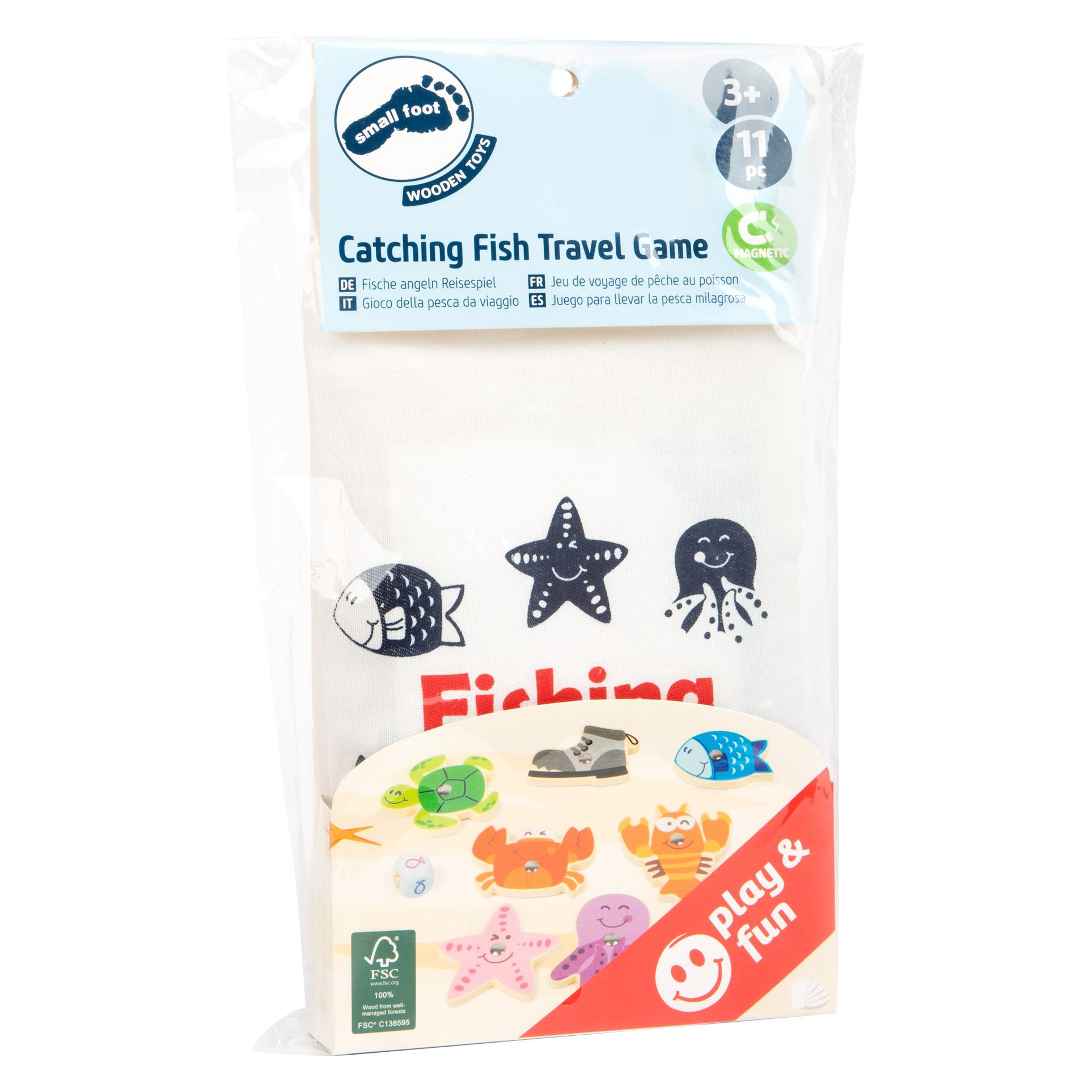 small foot Fische angeln Reisespiel (Deutsch, 2 Spieler) (11366)