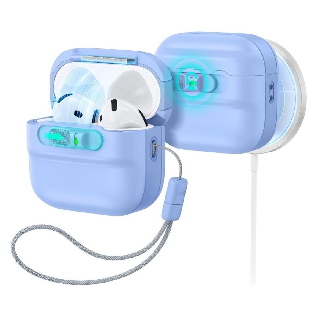 ESR Pulse Halolock Magsafe Apple Airpods 4 / 5 Light Blue (Ladecase Hülle) (4894240307151)