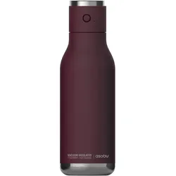 Asobu Wireless Beat isolierte Edelstahlflasche mit Bluetooth® Lautsprecher - burgunderrot (BT60 burgundy)