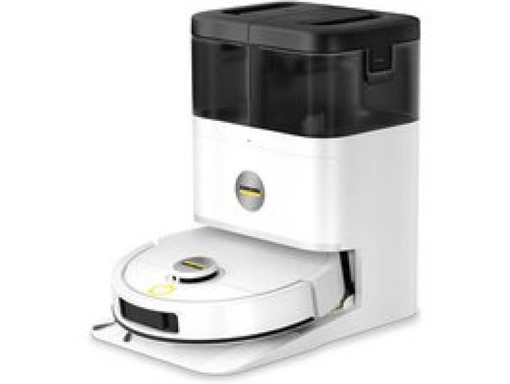 Aspirateur robot laveur KARCHER RVM4 Comfort EXTRA 15000Pa - station de vidange eau/poussière - séchage serpillières - Lidar - 160m²