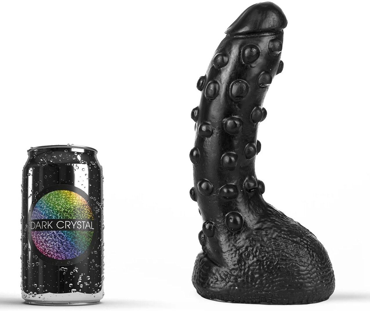 Dark Crystal Gode noir à texture unique 22 x 5.5 cm