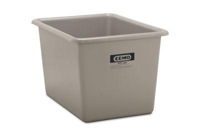 Rechteckbehälter Standard, GFK, 700 l, grau