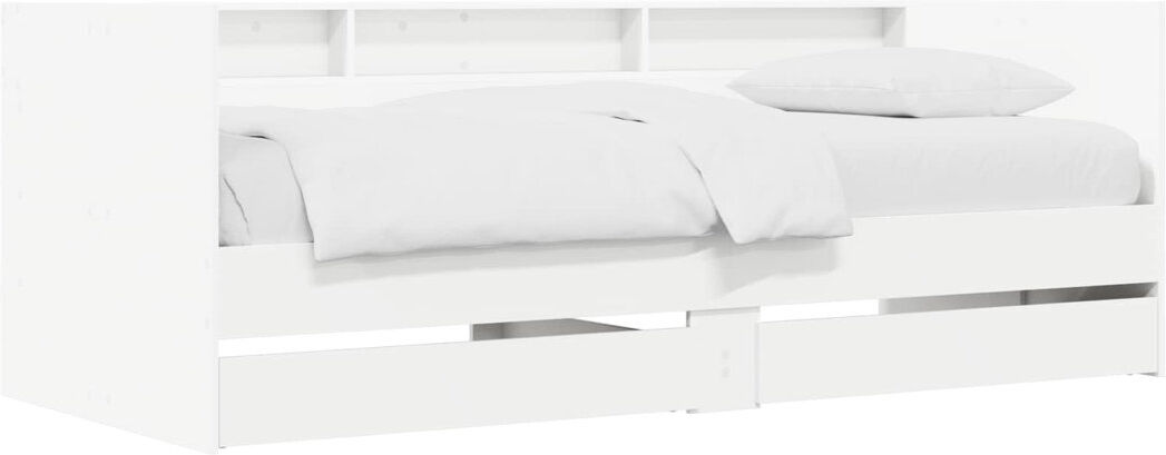Metro Daybed White 73cm H X 91.5cm W X 203cm L