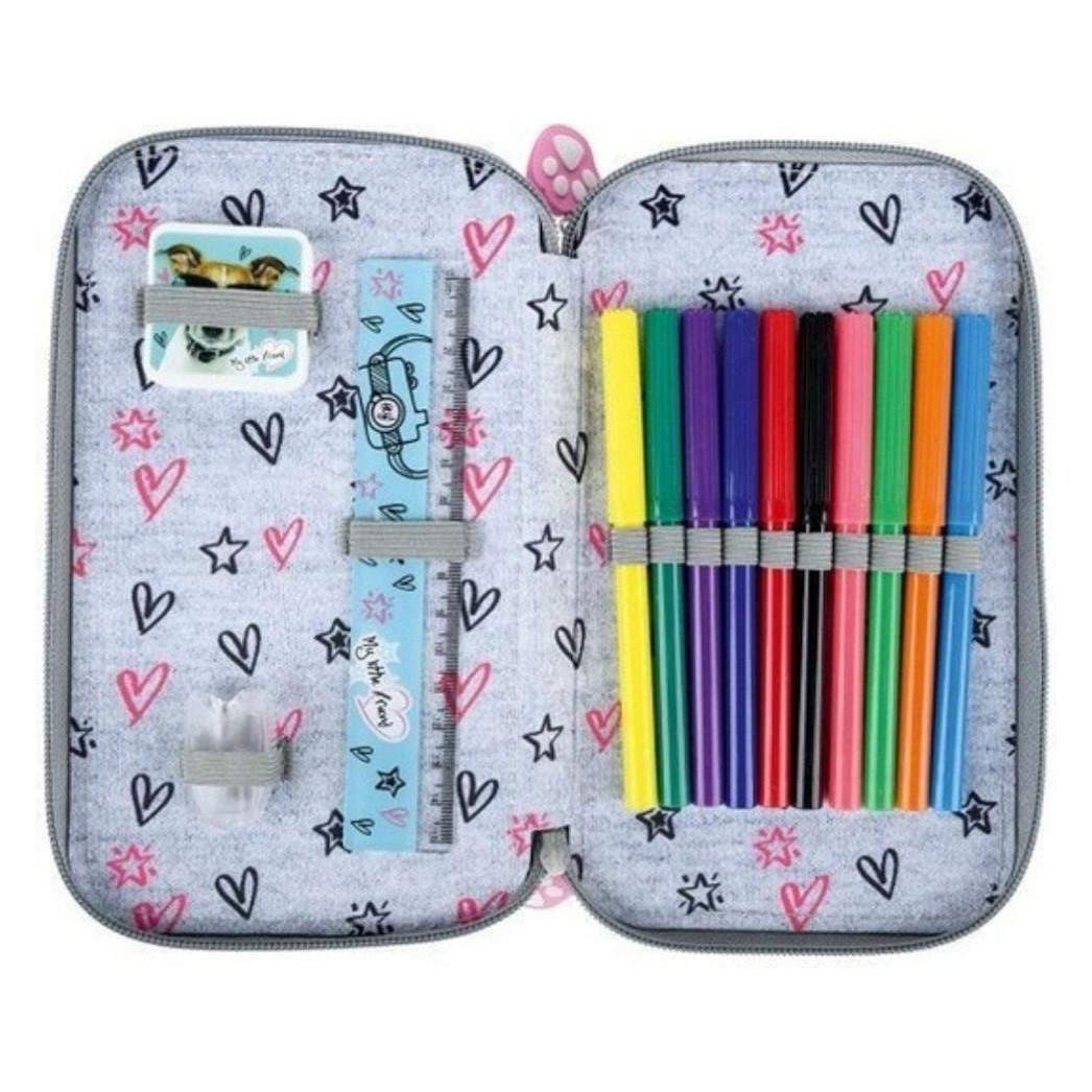 Majewski Triple Pencil Case Mlf Cat I (42840254)