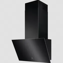 AEG Kopffreie Wand-Dunstabzugshaube / Abluft oder Umluft / 60cm / Schwarz LFV436K