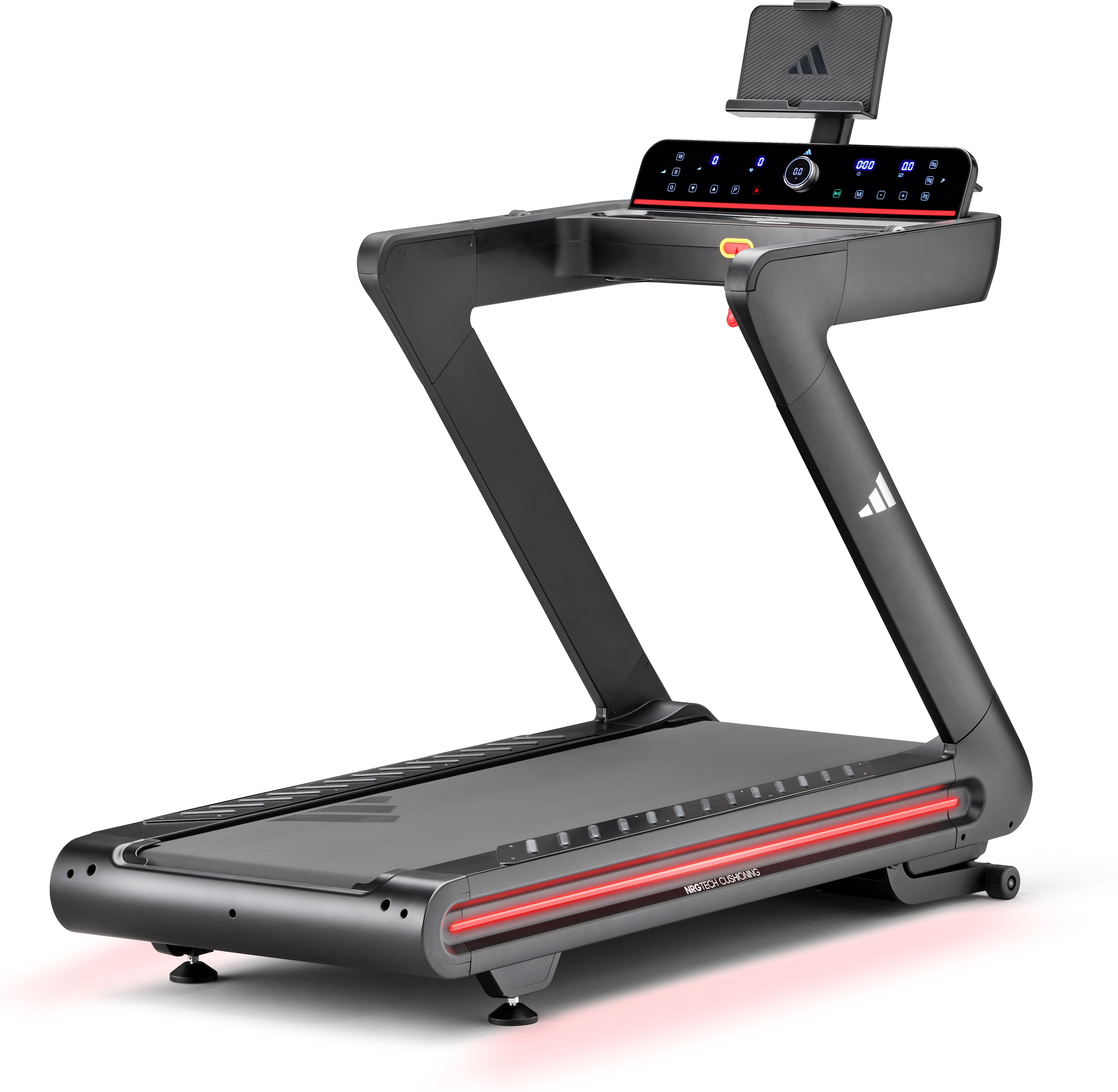 Laufband ADIDAS PERFORMANCE "adidas T-700 DC", schwarz, Laufbänder, Kinder, ohne Pulsgurt, Laufband, Über die Drehregler-Oberfläche können Sie Ihr Training nahtlos steuern, B:85cm H:156,5cm L:171,5cm