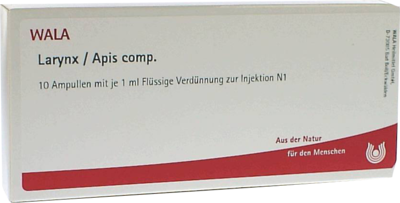 WALA Heilmittel GmbH LARYNX/APIS comp.Ampullen 10X1 ml 02086023