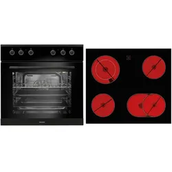 Oranier Herd-Set (bestehend aus Einbauherd EBH230 & 60cm Highlight-Kochfeld KFH110) EHS231