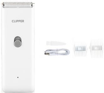 Happy Pet Pantry Quiet Trim Pro Waterproof Pet Grooming Clipper For Dogs & Cats white