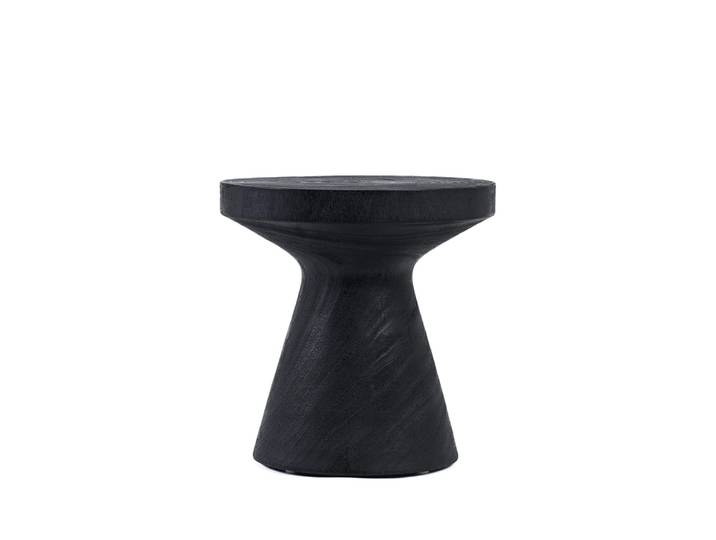 Table d’appoint bois suar noir 40x40x40cm