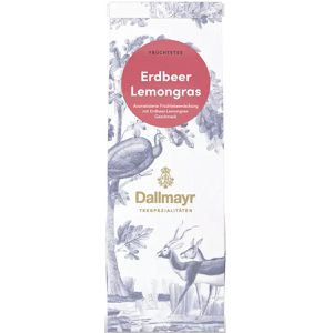 Dallmayr Tee Teespezialitäten Erdbeer Lemongras, Früchtetee, loser Tee, 100 g