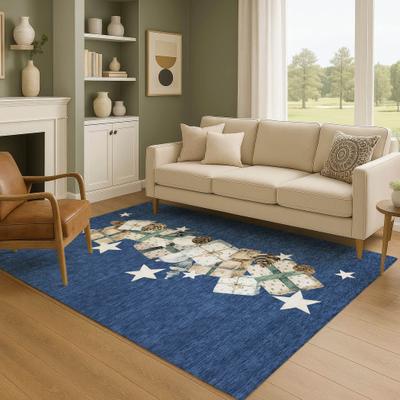 Addison Rugs Premium Washable Super Soft Christmas Presents Mayfield Rug
