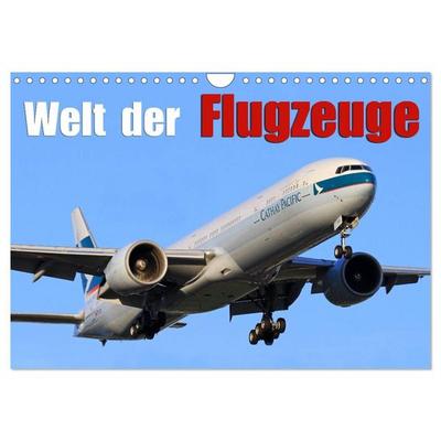 Welt der Flugzeuge (Wandkalender 2027 DIN A4 quer), CALVENDO Monatskalender