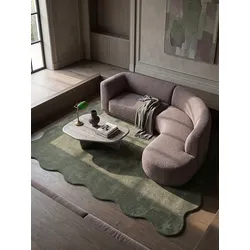 Teppich Antirutsch Waldgrün 120x160 cm - TIRSO   Kadima Design