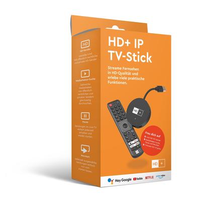 HD+ IP TV-Stick für brillantes Fernsehen - 3 Gratismonate