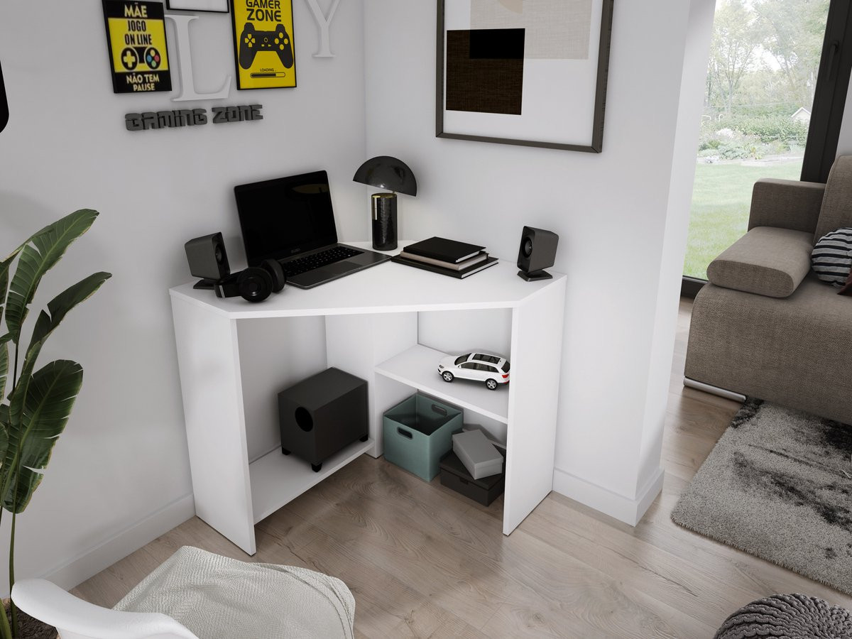 Meubel Square NOOK Hoekbureau Wit