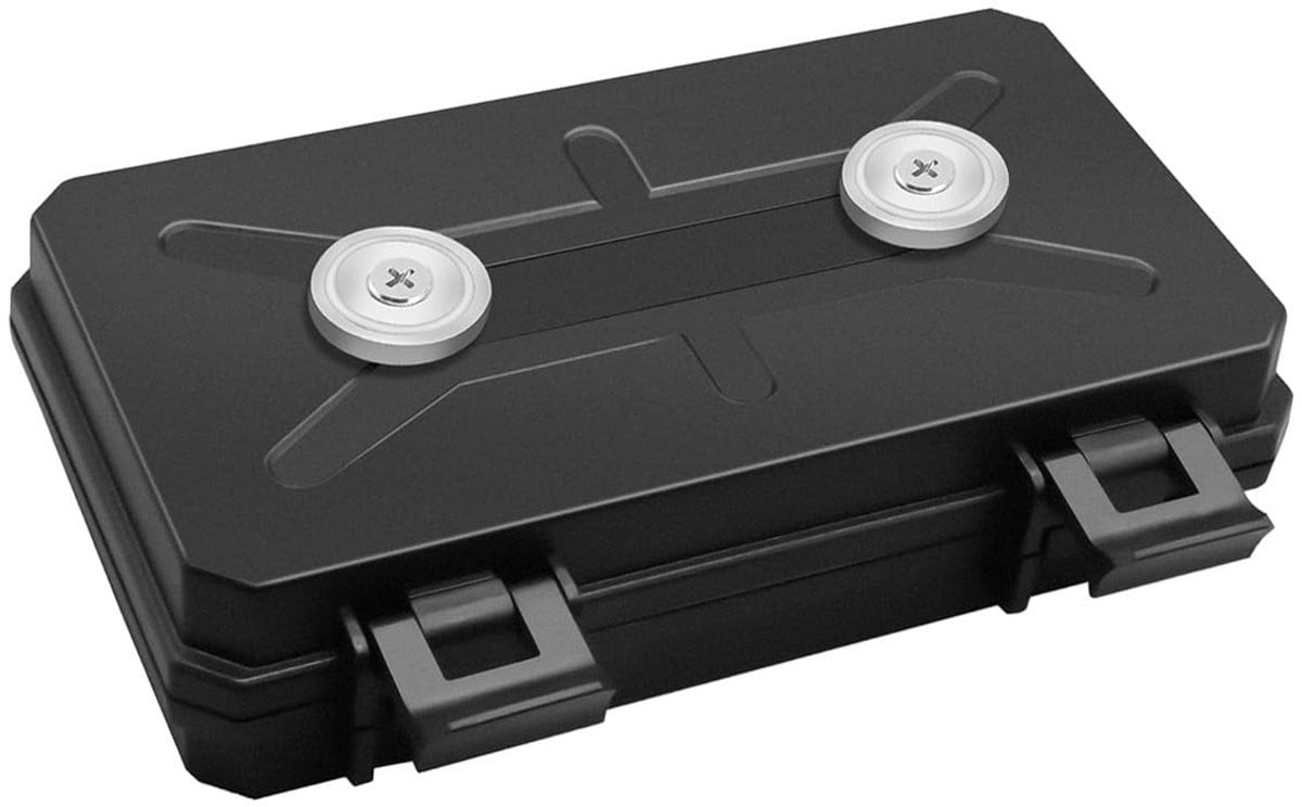 Dailygoods Waterdichte Magnetische Sleutelkast en Sleutelhouder voor Auto met Dubbele Vulling