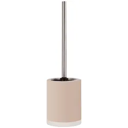 MSV Cagliari Collection WC-Bürstenhalter mit Keramikbürste in Beige