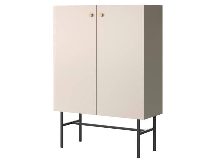 Selsey Divenos - Highboard 2-türig, Greige, 93 cm
