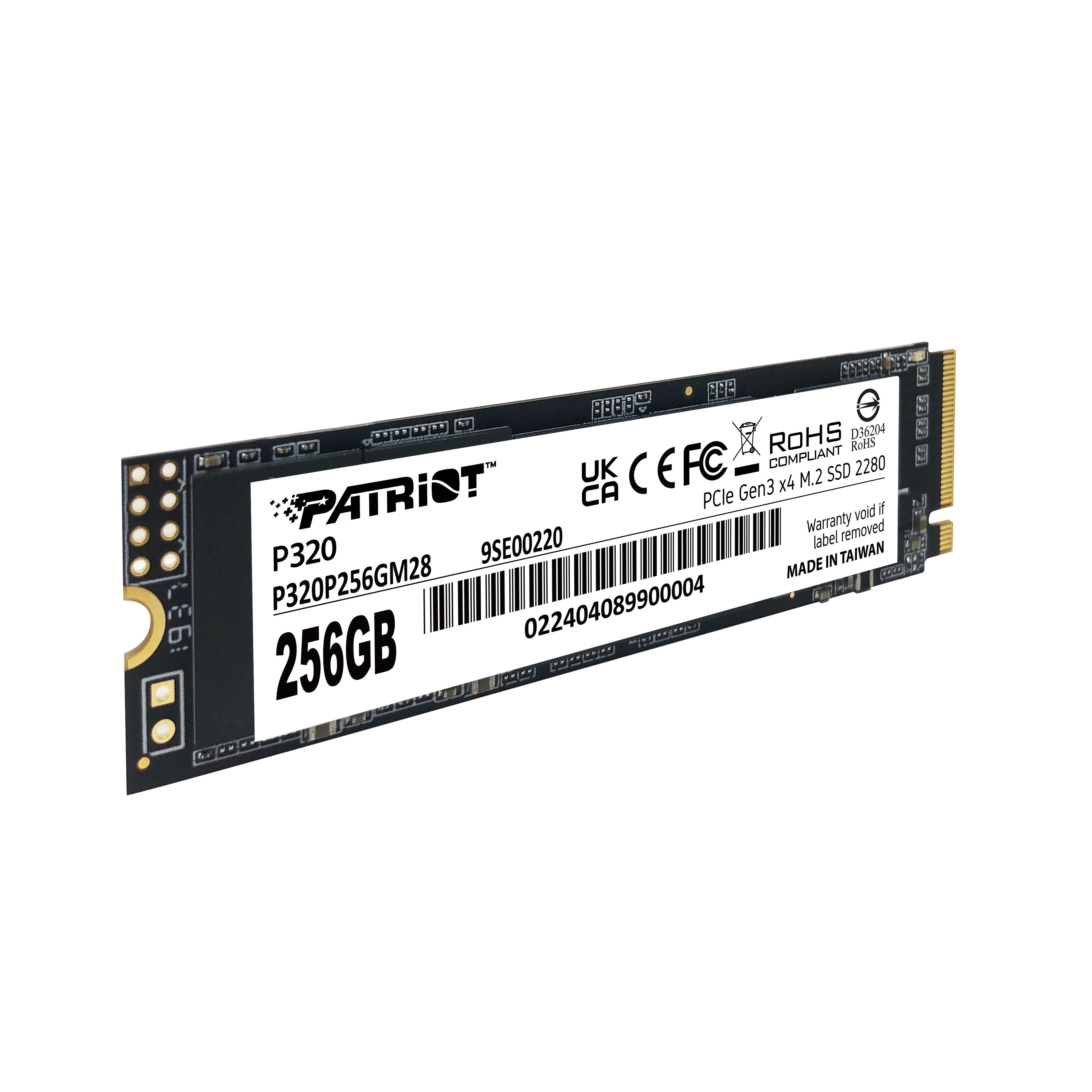 Patriot P320 SSD 256GB NVMe M2 2280