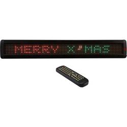 Eurolite ESN 7x80 LED-Laufschrift mit Fernbedienung RGB (B x H x T) 647 x 35 x 97 mm 80500107
