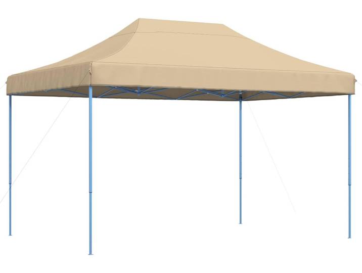 vidaXL\, tente de réception\, 279 x 410 x 315 cm\, beige\, tissu Oxford