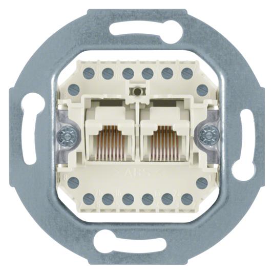 Hager Hubschrauber Gniazas UAE 8/8-Pol-Kat.3-Mechanismus - 534539 (UTP, CAT3) (534539)