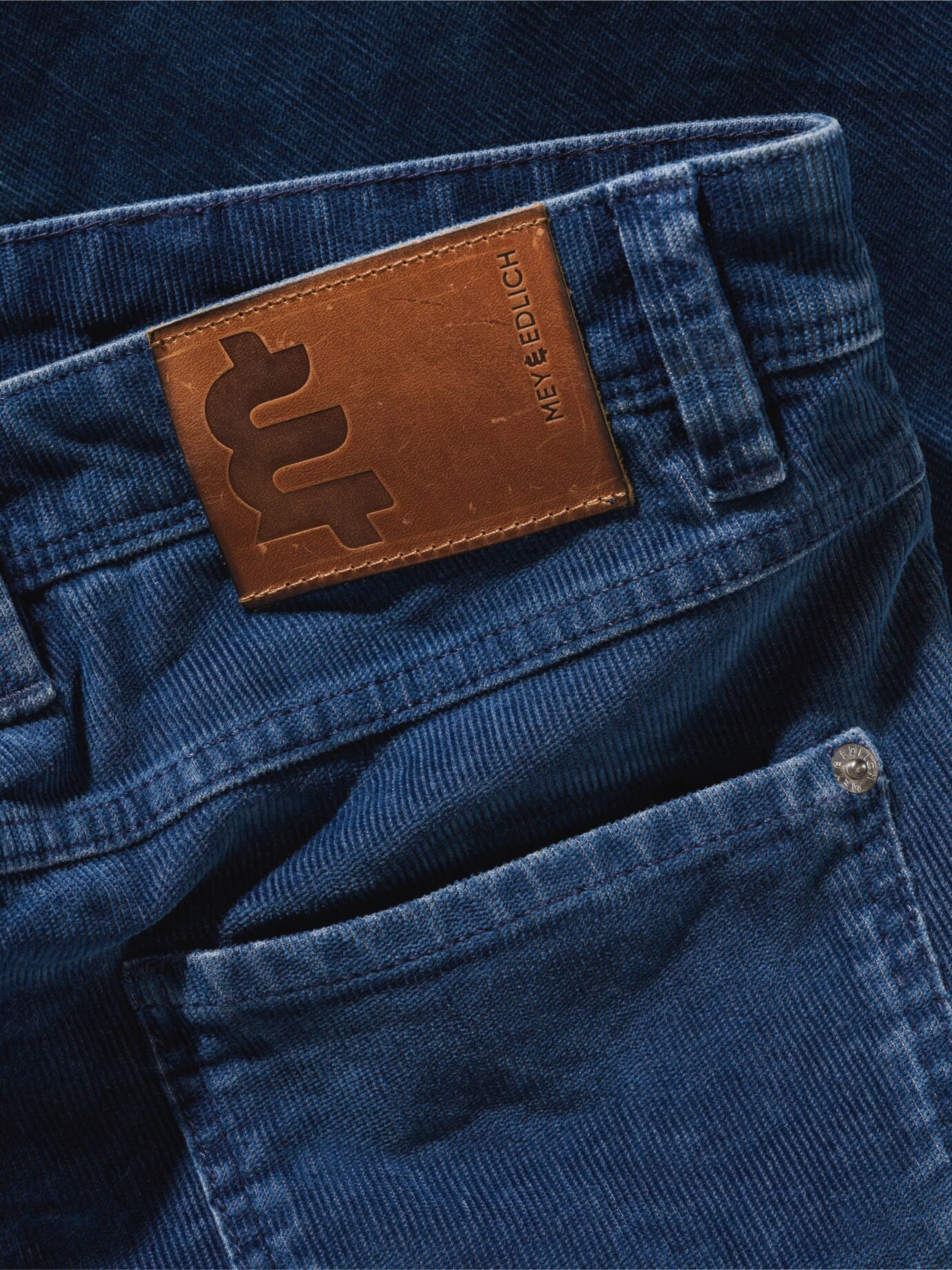 Mey & Edlich Indigo Cordjeans Blau 30/34