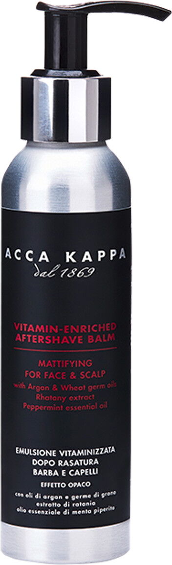 125ml Acca Kappa Barber Shop Collection Vitamin-Enriched Aftershave Balm