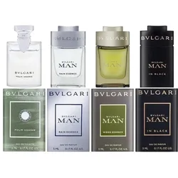 Bulgari, Beauty Geschenkset, Bvl Man Mini Set 4 x 5 ml (Pour Homme Et + Rain Essence Ep + Wood Essence Ep + Man In Black Ep)