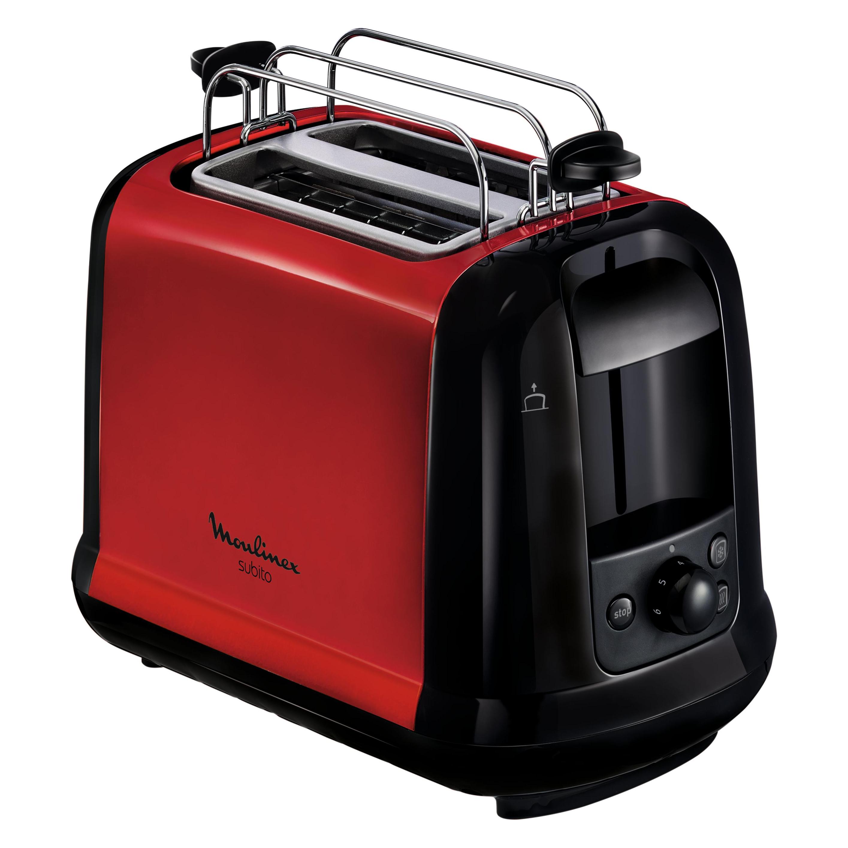 Moulinex Subito (rot) Toaster (LT261D) (LT261D)