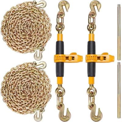 Labor saving Anti skid Handle Ratchet Chain Binder, Heavy Duty Load Binders With G80 Chains Labor saving Anti skid Labor saving Anti skid Handle Ratchet Chain Binder, Heavy Duty Load Binders With G80 Chains Labor saving Anti skid