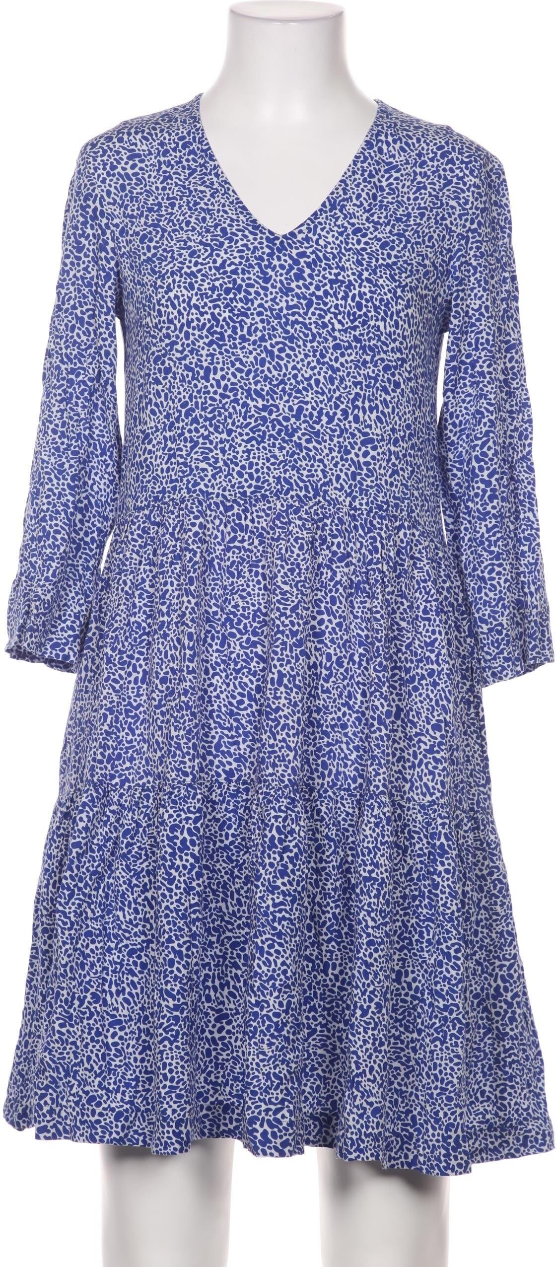 Lana naturalwear Damen Kleid, Blau, Gr. EU 34, Viskose - Second Hand