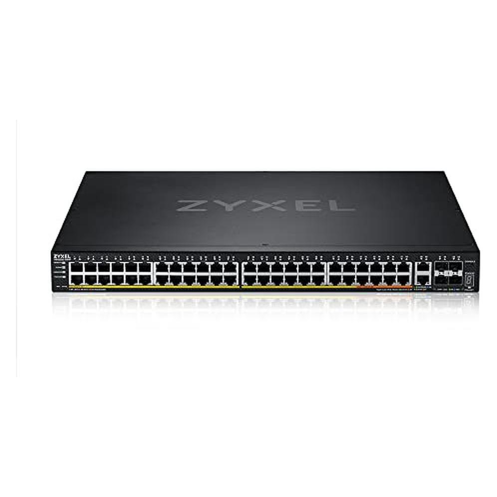Zyxel Layer3 Access Switch, 600W PoE, 48x1G RJ45, 2x10Multi (54 Ports) (XGS2220-54HP-EU0101F)