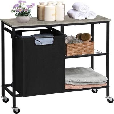 NO "Laundry Sorter with Three Shelf - 29""L x 11.9""W x 30""H"