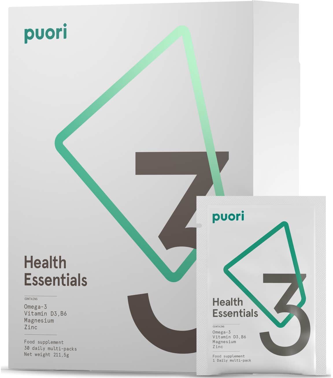 Puori Pack 3 Esenciales 30Dosis