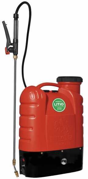 Pulvérisateur à dos à batterie au lithium Ausonia - à dos électrique, 16 litres