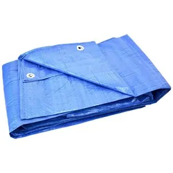 GEKO, Abdeckplane, PP/PE Abdeckplane wasserdicht STANDARD blau, 8x10m (10 x 8 m)