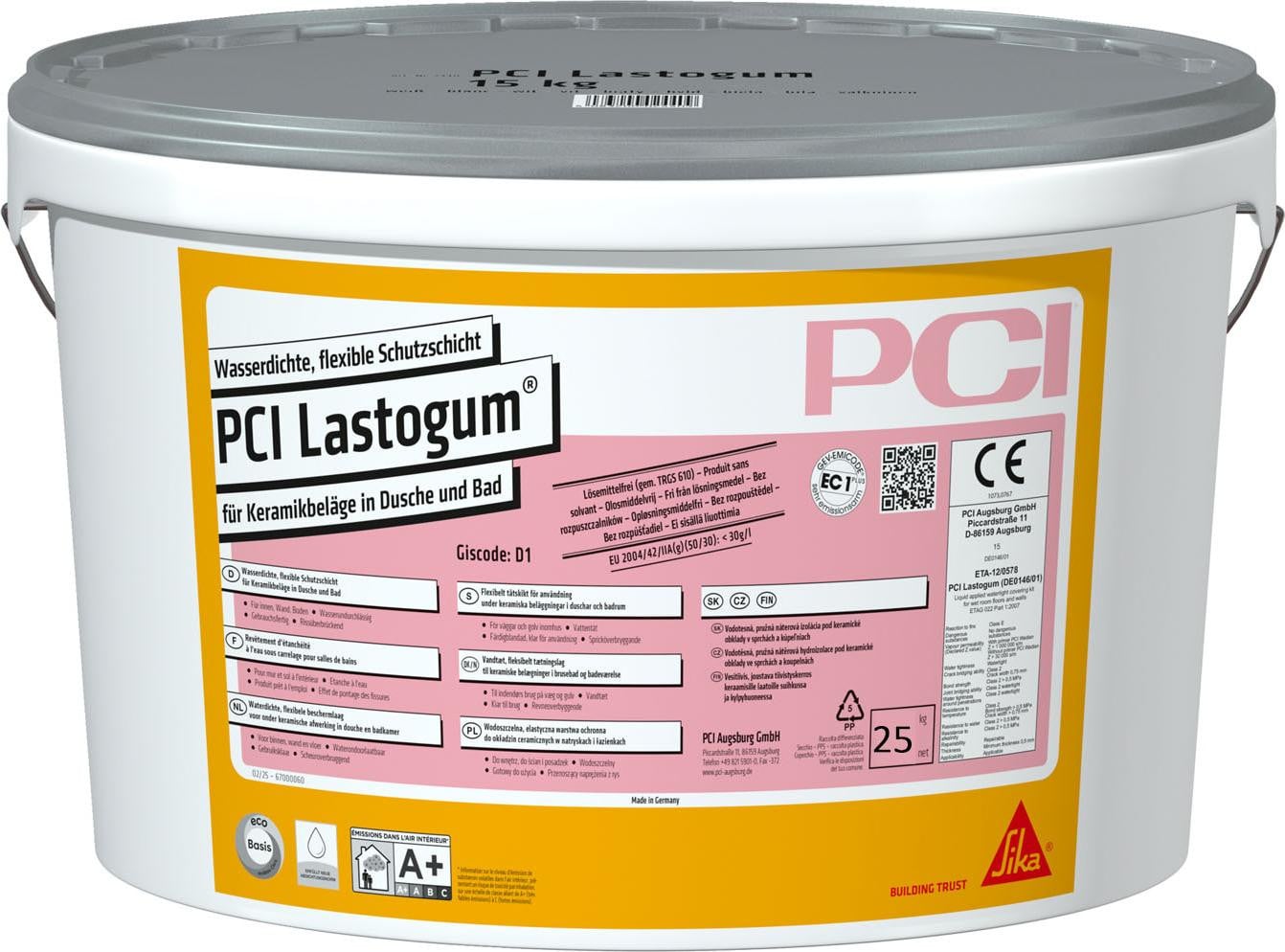 PCI Lastogum Afdichtingsmiddel Wit, 25 kg