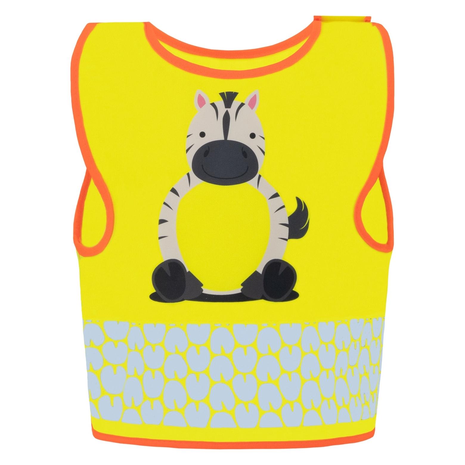 Korntex Kinder-Warnweste Zebra Wildlife (XXS) (FUNZEBRYWXXS)