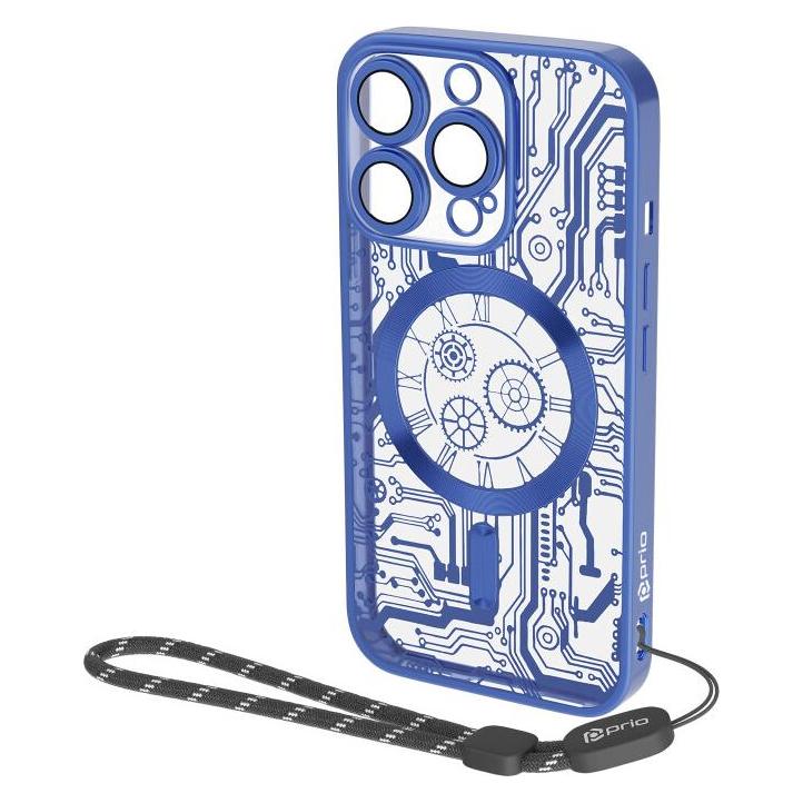 prio elegante Handyhülle für iPhone 14 Pro Max blau (Apple iPhone 14 Pro Max) (PPC-1705)