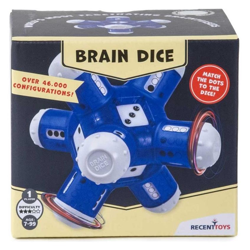 G3 Recent Toys RT31 Brain Dice Puzzle, Blue (705606011)