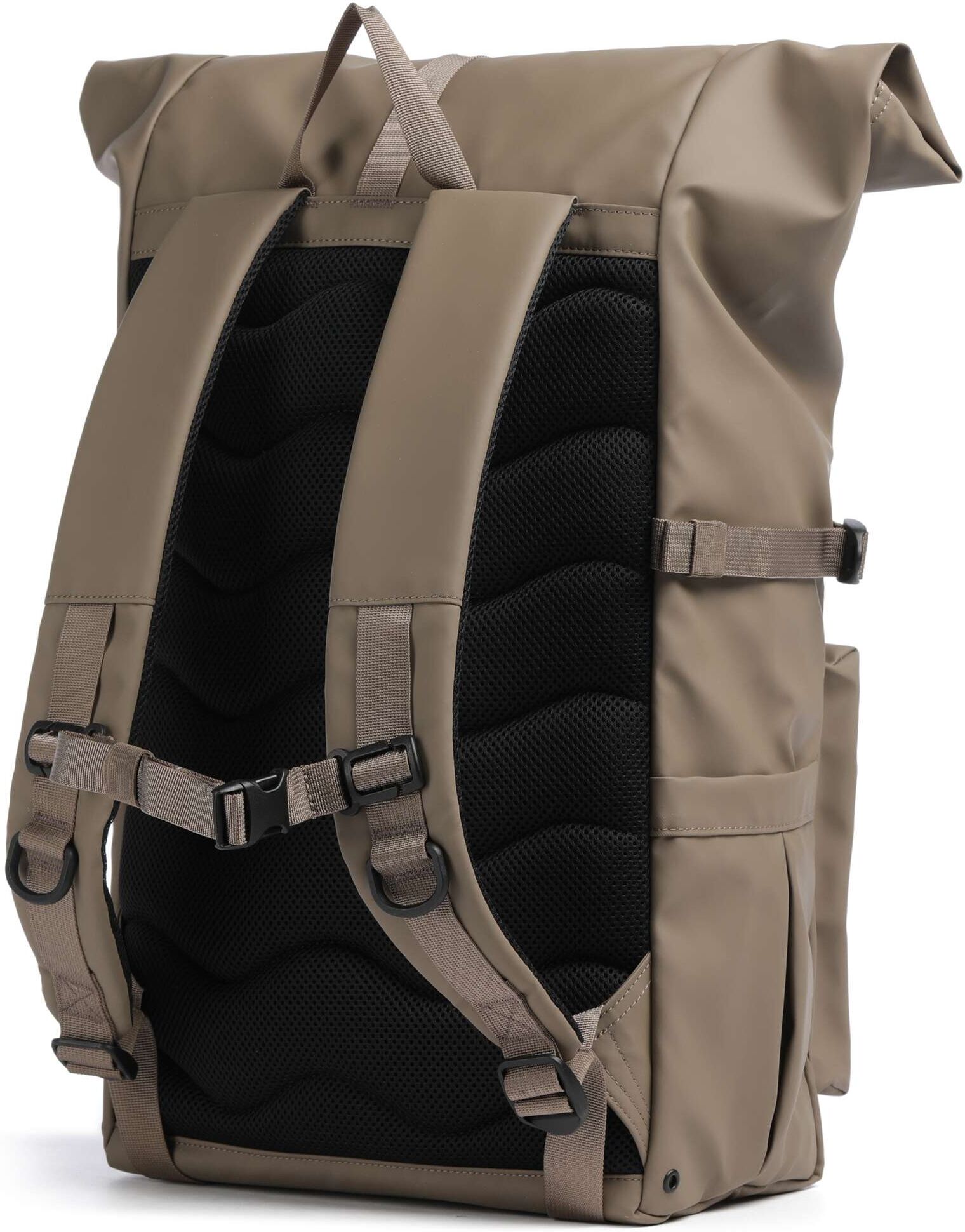 Sandqvist Stream L Rolltop Rucksack, braun