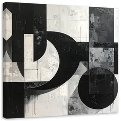 LEINWANDBILD 3D und geometrisch 50x50cm