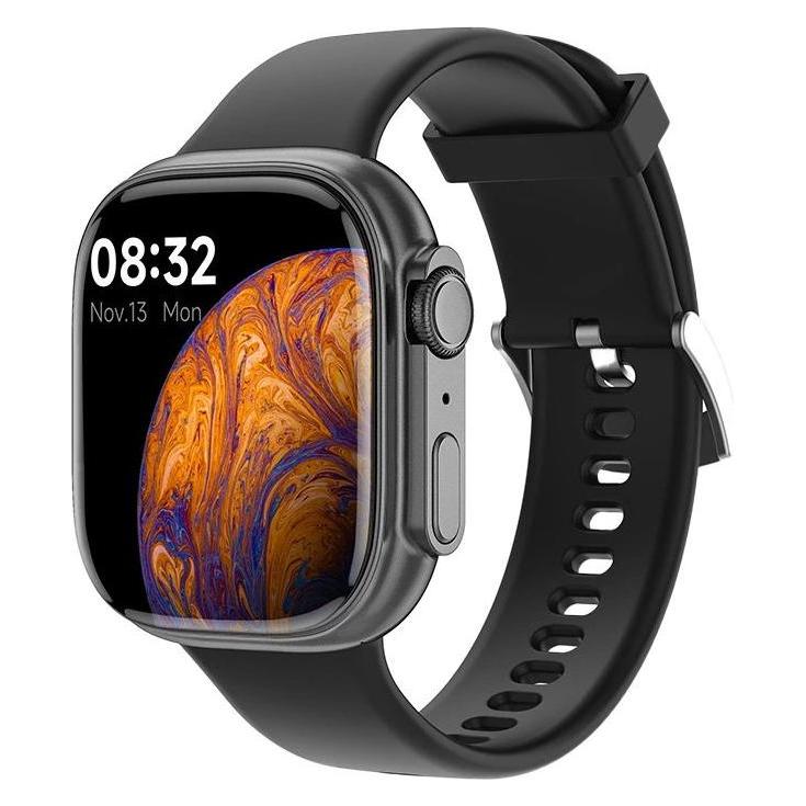 Carneo - Chytré hodinky Zephyr ULTRA mini HR+ Äerné (44.45 mm, ohne SIM) (8588009299493)