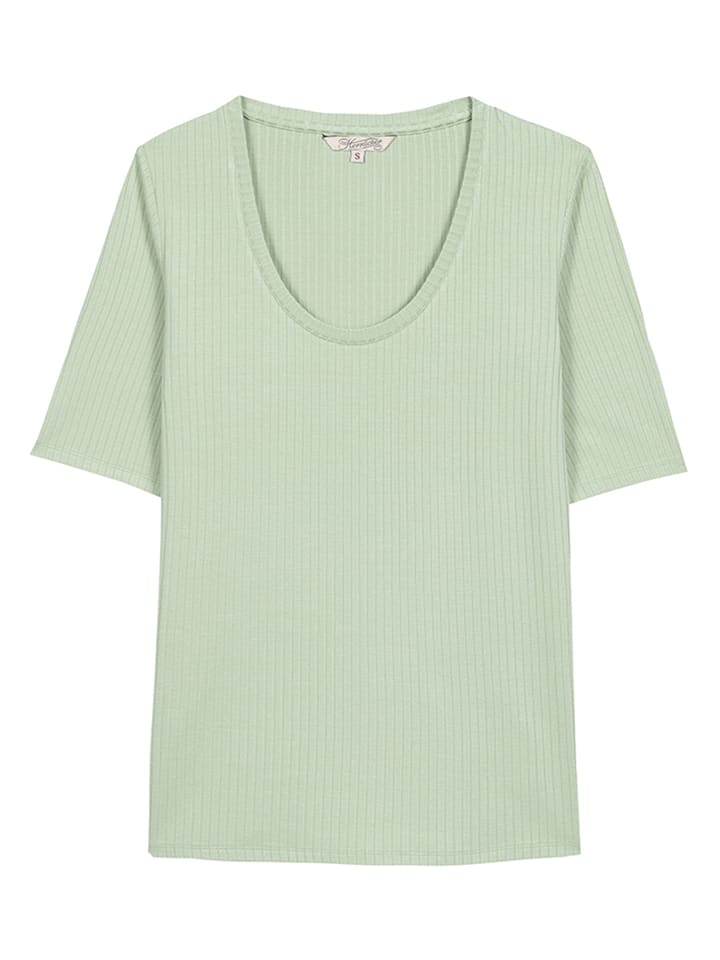 Herrlicher Shirt "Emmie" in Hellgrün - XL