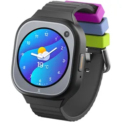 Xplora X6 Pro eSim - Black (Europe) (45 mm, 4G), Smartwatch