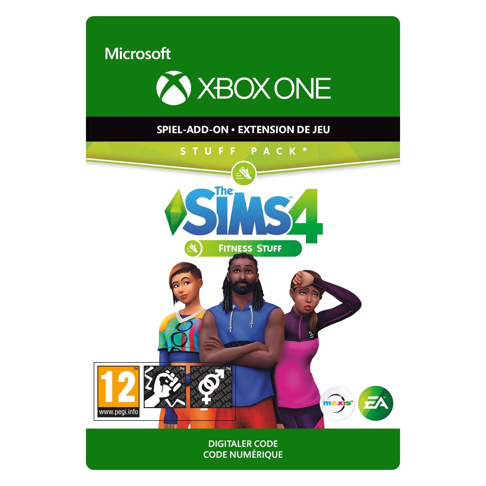 Microsoft The Sims 4 - Fitness Stuff (Xbox One S, Xbox One X, Xbox Series S, Xbox Series X) (7D4-00256)